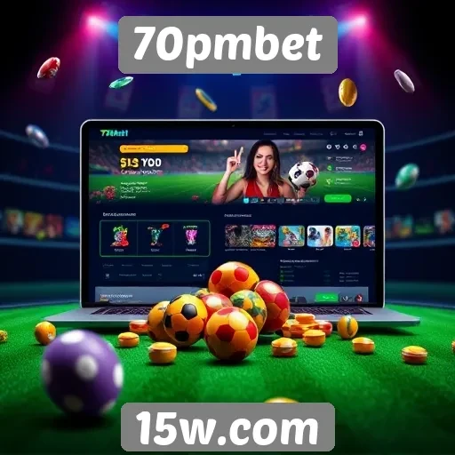 Experiência do usuário no site 70pmbet